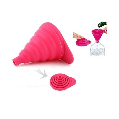 Collapsible Silicone Funnel ,  ,  , سوق حكاية