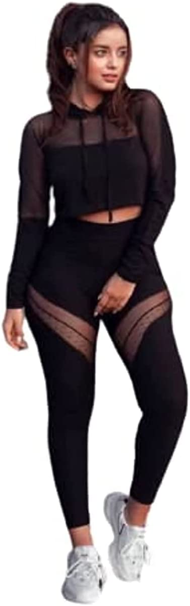 طقم رياضي للنساء مناسب لصالة الالعاب الرياضية مكون ,  , سوق حكاية