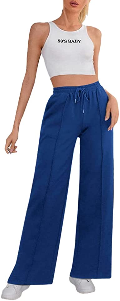 بنطلون رياضي بارجل واسعة ,  , سوق حكاية