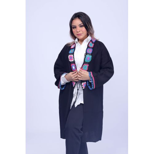 كارديغان حريمي صيفي ساده مع الكورشيه ,  , سوق حكاية