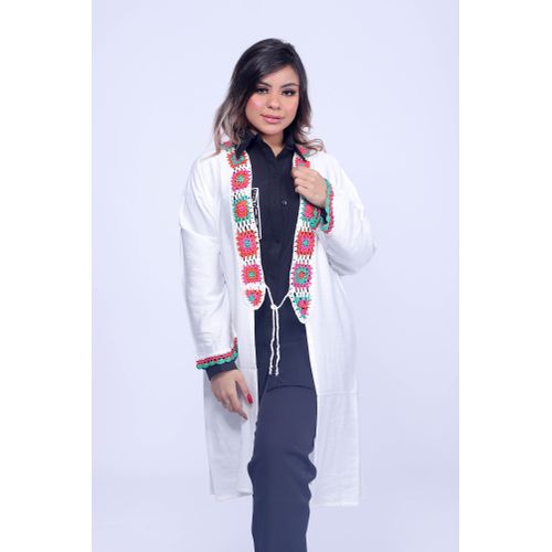 كارديغان حريمي صيفي ساده مع الكورشيه ,  , سوق حكاية