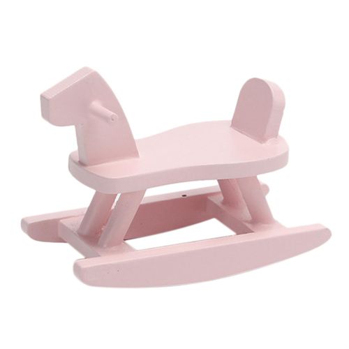 1/12 Scale Dollhouse Wooden Horse ,  ,  , سوق حكاية
