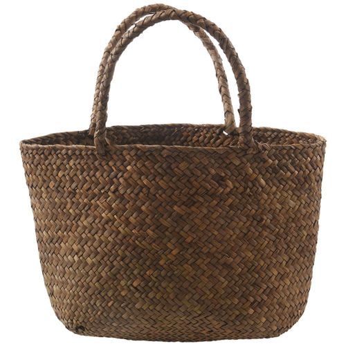Casual Straw Bag Natural  ,  ,  , سوق حكاية