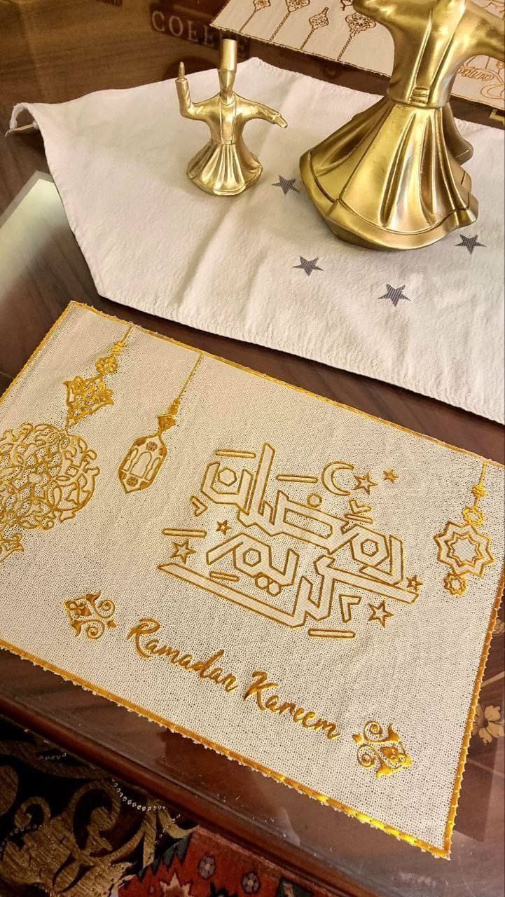 طقم مفرش كوستر سفرة  ,  ,  , سوق حكاية