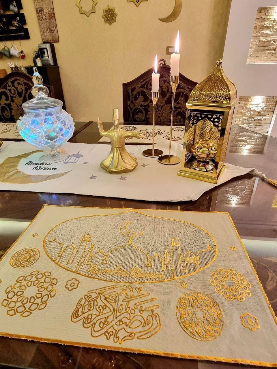 طقم مفرش كوستر سفرة  | سوق حكاية