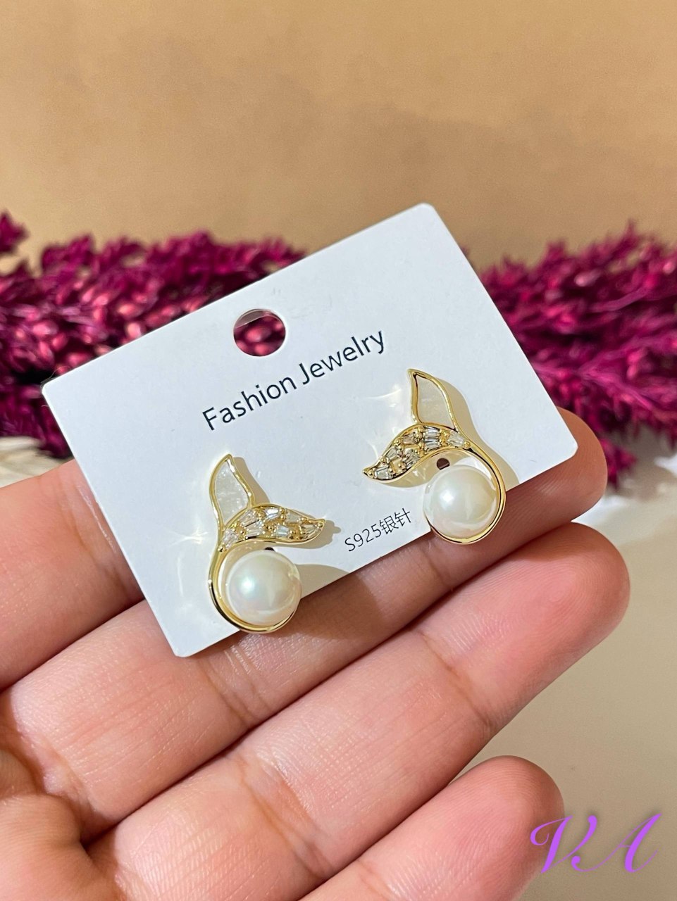 حلق gold plated  | سوق حكاية