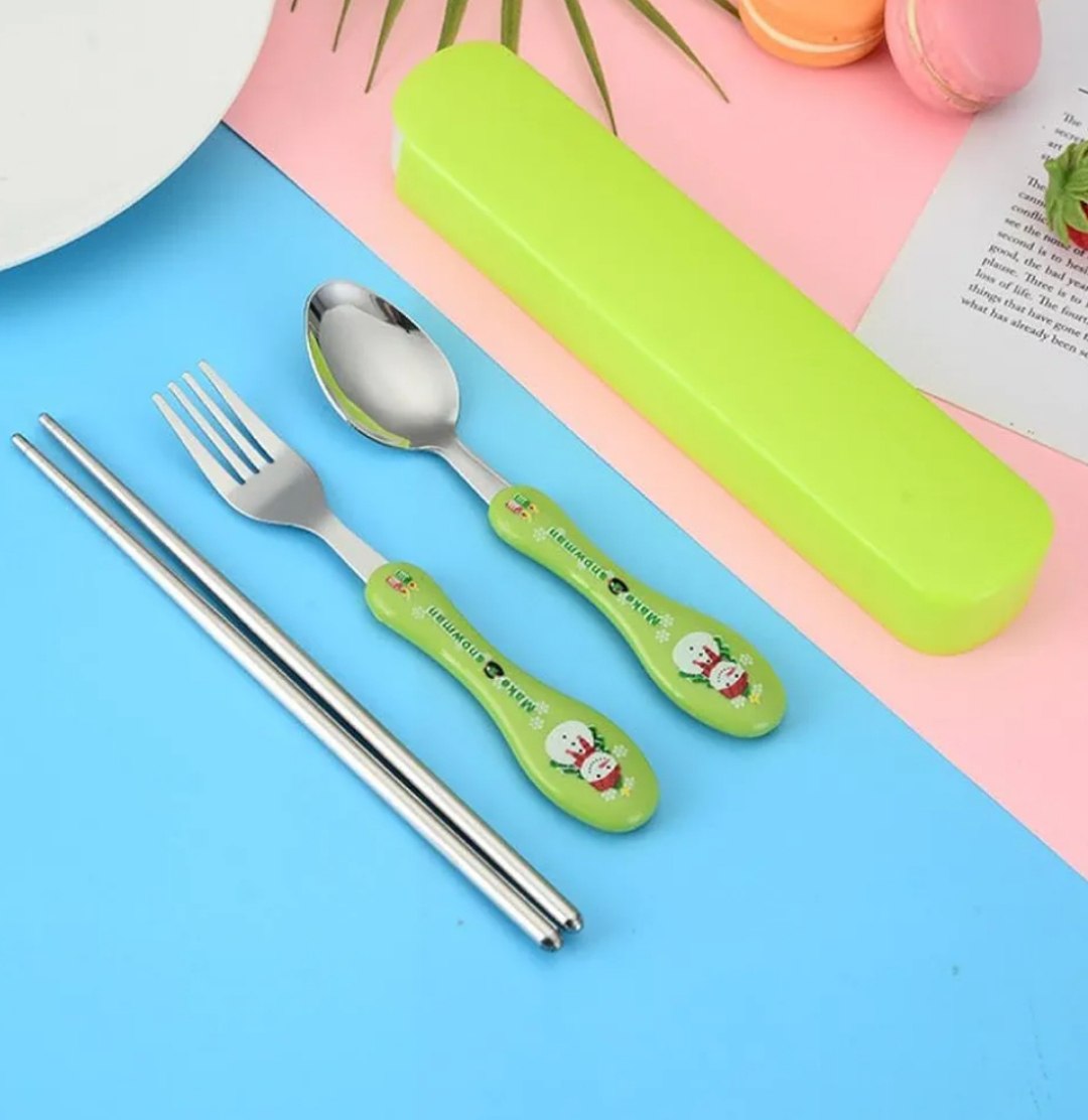 طقم معلقه وشوكه وسكينه وستيكس | سوق حكاية