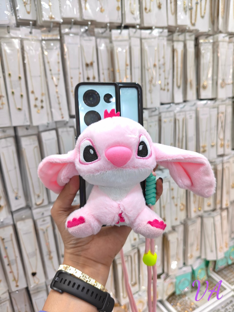 شنطة موبايل ناعمة كيوت فرو | سوق حكاية